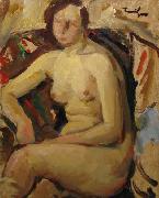 Nicolae Tonitza Naked oil painting artist